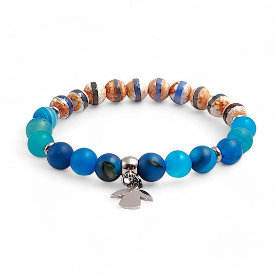 Jonášov anjel - náramok s nerezovým príveskom - Gracefolk