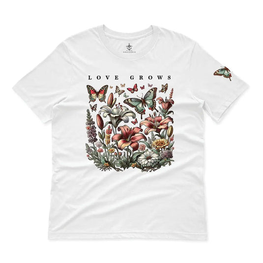 Kresťanské tričko Láska rastie - Gracefolk