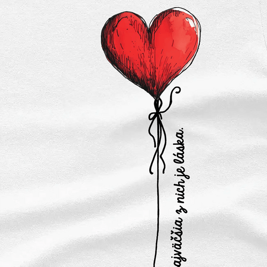 Kresťanské tričko o láske - Gracefolk