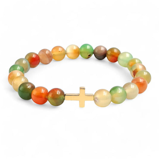 Náramok z dúhového achátu - Gracefolk