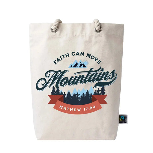 Plátená taška Mountains - Gracefolk