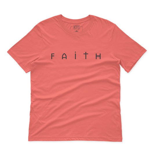 Kresťanské tričko FAITH - Gracefolk