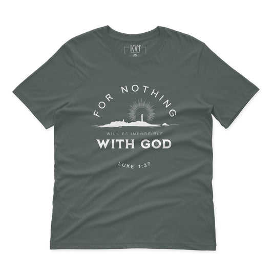 Kresťanské tričko IMPOSSIBLE - Gracefolk